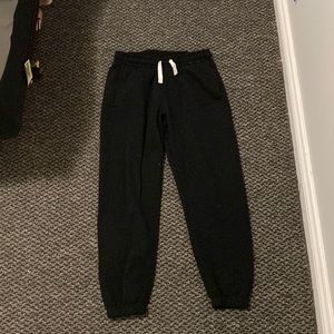 Black sweat pants